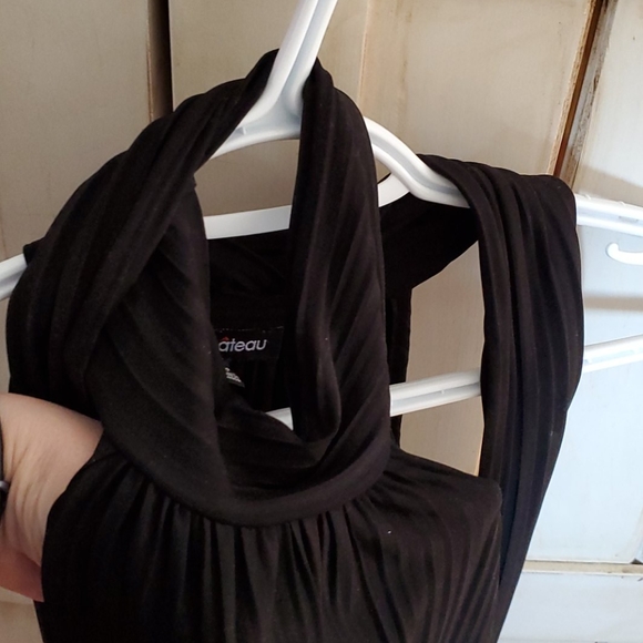 VINTAGE ! LE CHÂTEAU Black dress - Picture 2 of 6